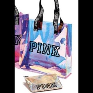 Victoria’s Secret PINK tote with small coin bag